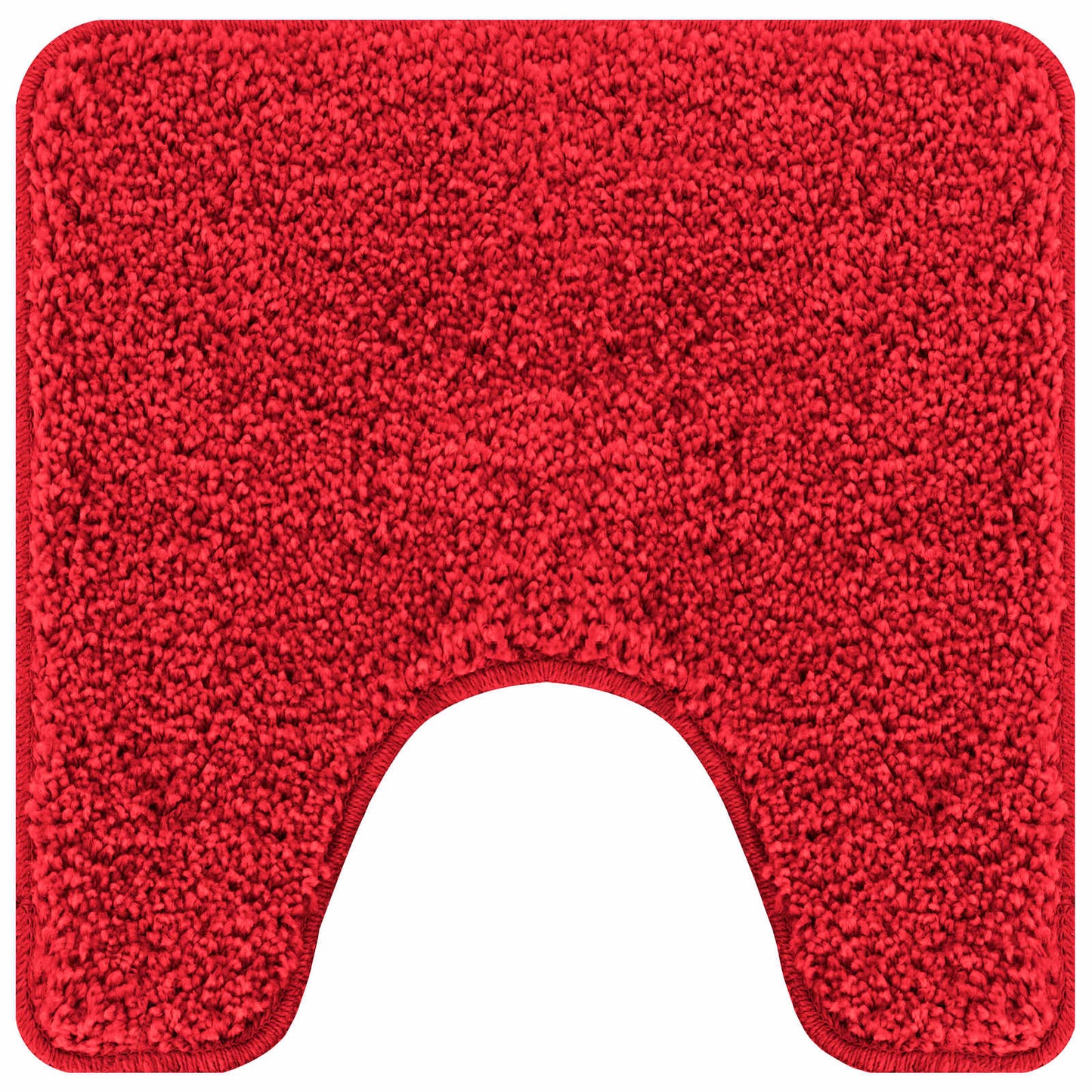 Anti-Rutsch Badematten-Set 3 pcs Rot PP