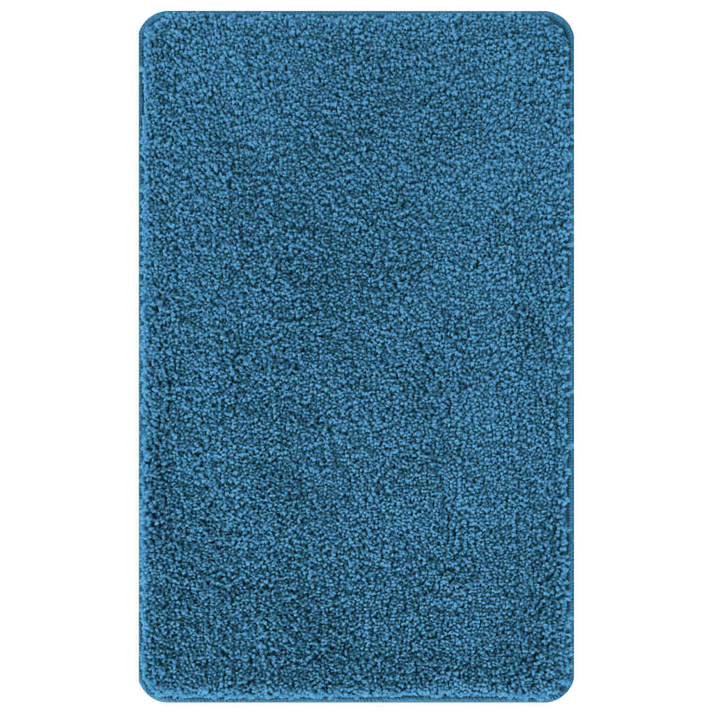 Anti-Rutsch Badematten-Set 3 pcs Blau 50 x 50 cm PP