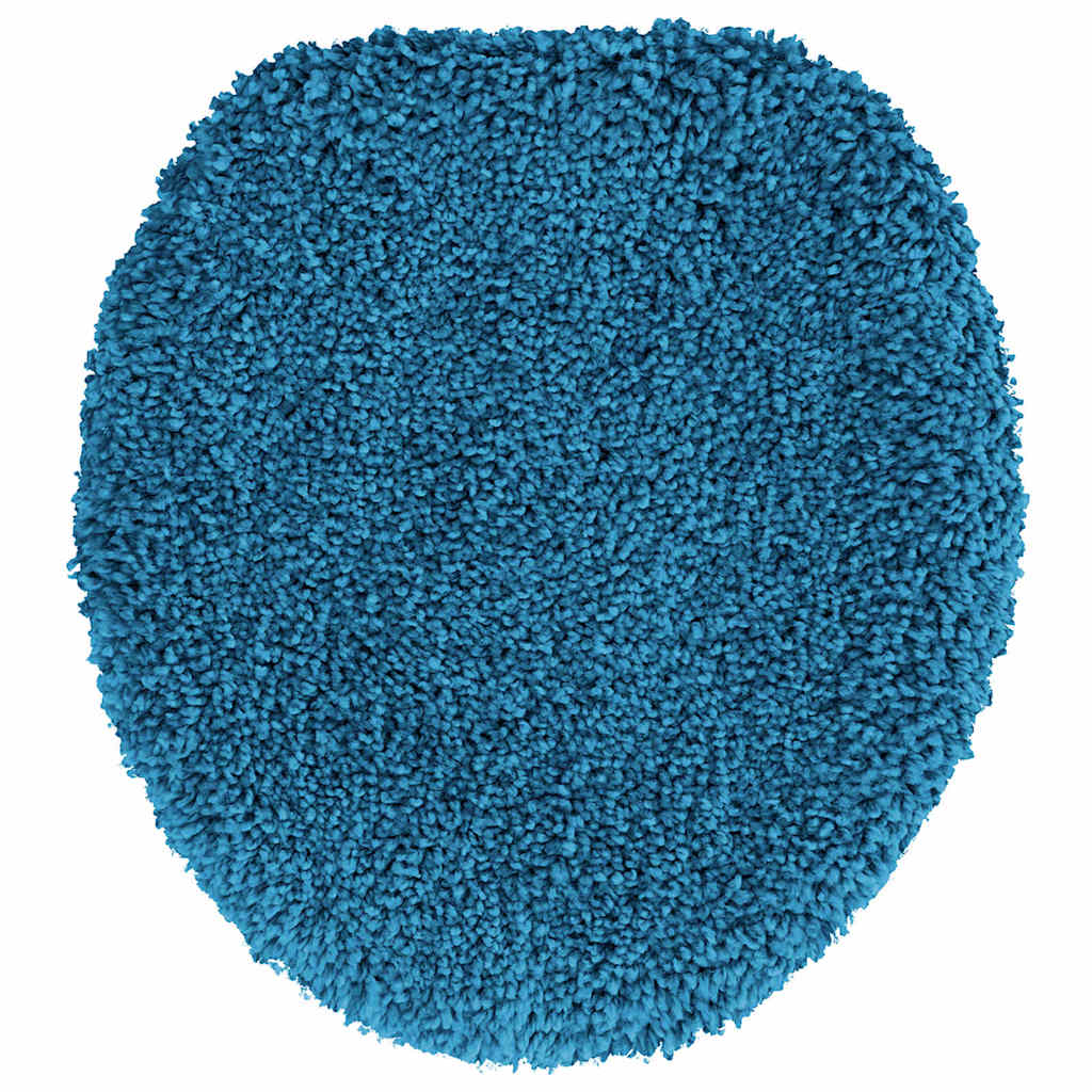 Anti-Rutsch Badematten-Set 3 pcs Blau 50 x 50 cm PP