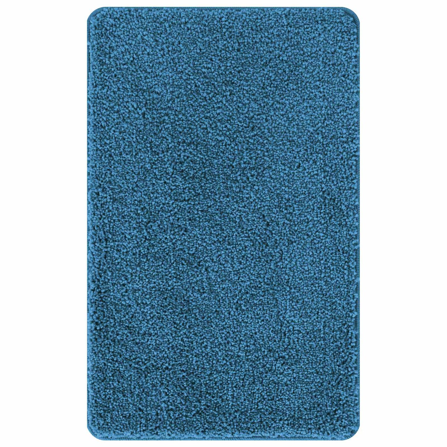 Anti-Rutsch Badematten-Set 3 pcs Blau PP