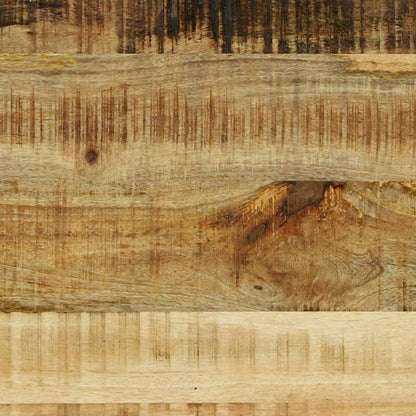 Konsolentisch Braun 120 x 33 x 75 cm Raues Mango-Massivholz