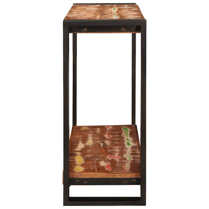 Konsolentisch Mehrfarbig 90 x 33 x 75 cm Massives Altholz