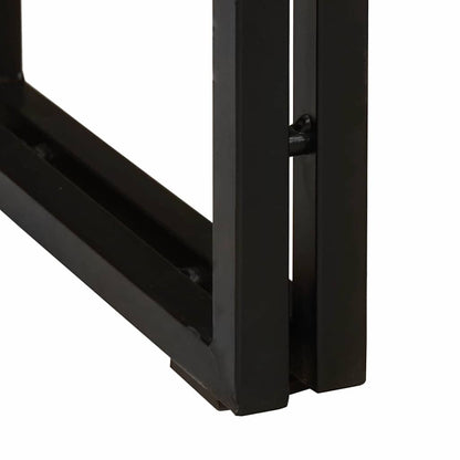 Konsolentisch Braun 160 x 33 x 75 cm Massivholz Akazie