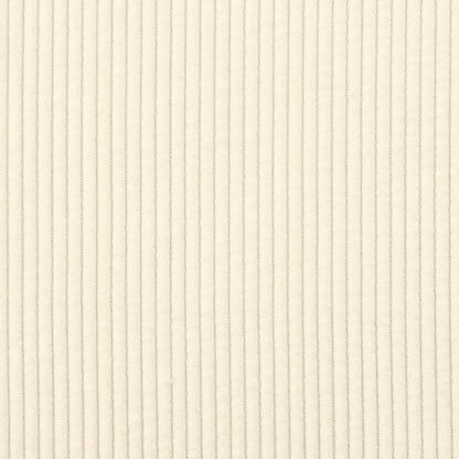 Modulares Sofa mit Kissen Cordstoff Creme