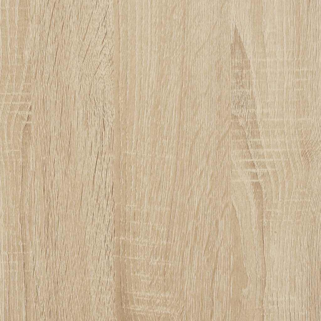 Wandregal mit Schubladen Sonoma-Eiche 80x33x17 cm Holzwerkstoff