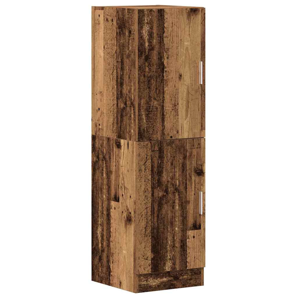 Küchenschrank Altholz-Optik 38x41,5x131,5 cm Holzwerkstoff