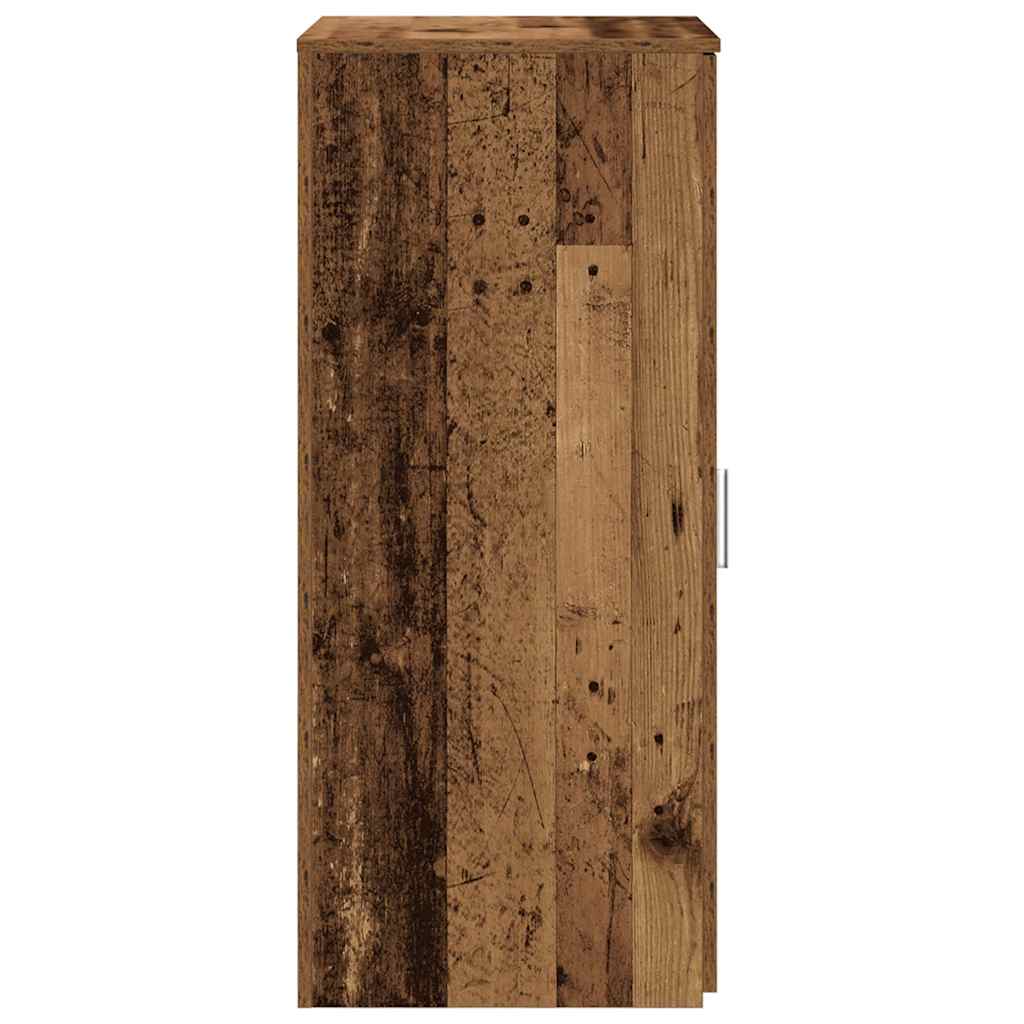 Lagerschrank Altholz-Optik 50x45x103,5 cm Holzwerkstoff