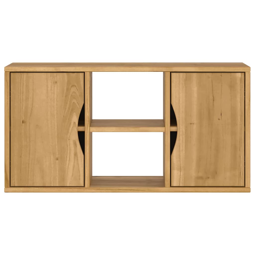 TV-Schrank ODDA 79x24x40 cm Massivholz Kiefer