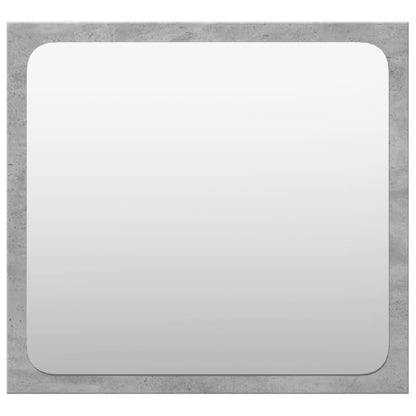 3-tlg. Badmöbel-Set Betongrau Holzwerkstoff