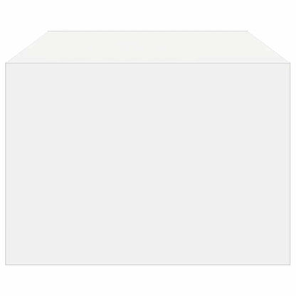 TV-Schrank mit LED-Leuchten Weiß 100x35,5x25 cm