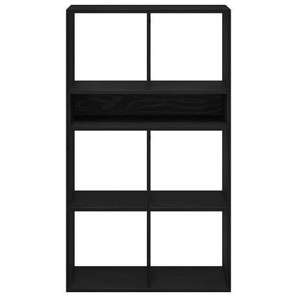 Bücherregal Schwarz 66x31x112 cm Holzwerkstoff