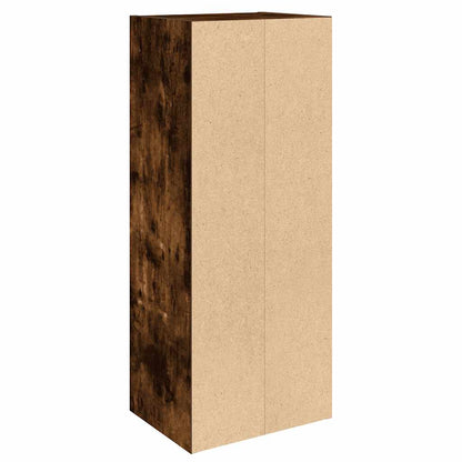 Bücherregal Räuchereiche 31x24x77 cm Holzwerkstoff