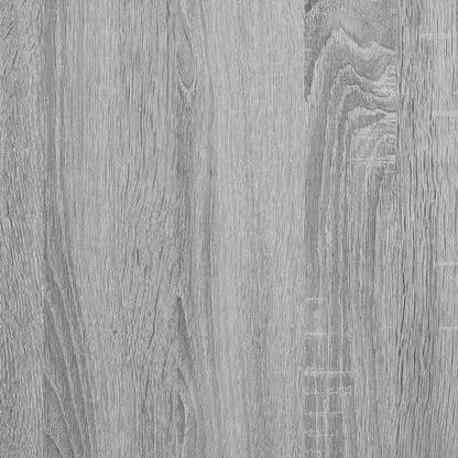 Bücherregal Grau Sonoma 31x24x77 cm Holzwerkstoff