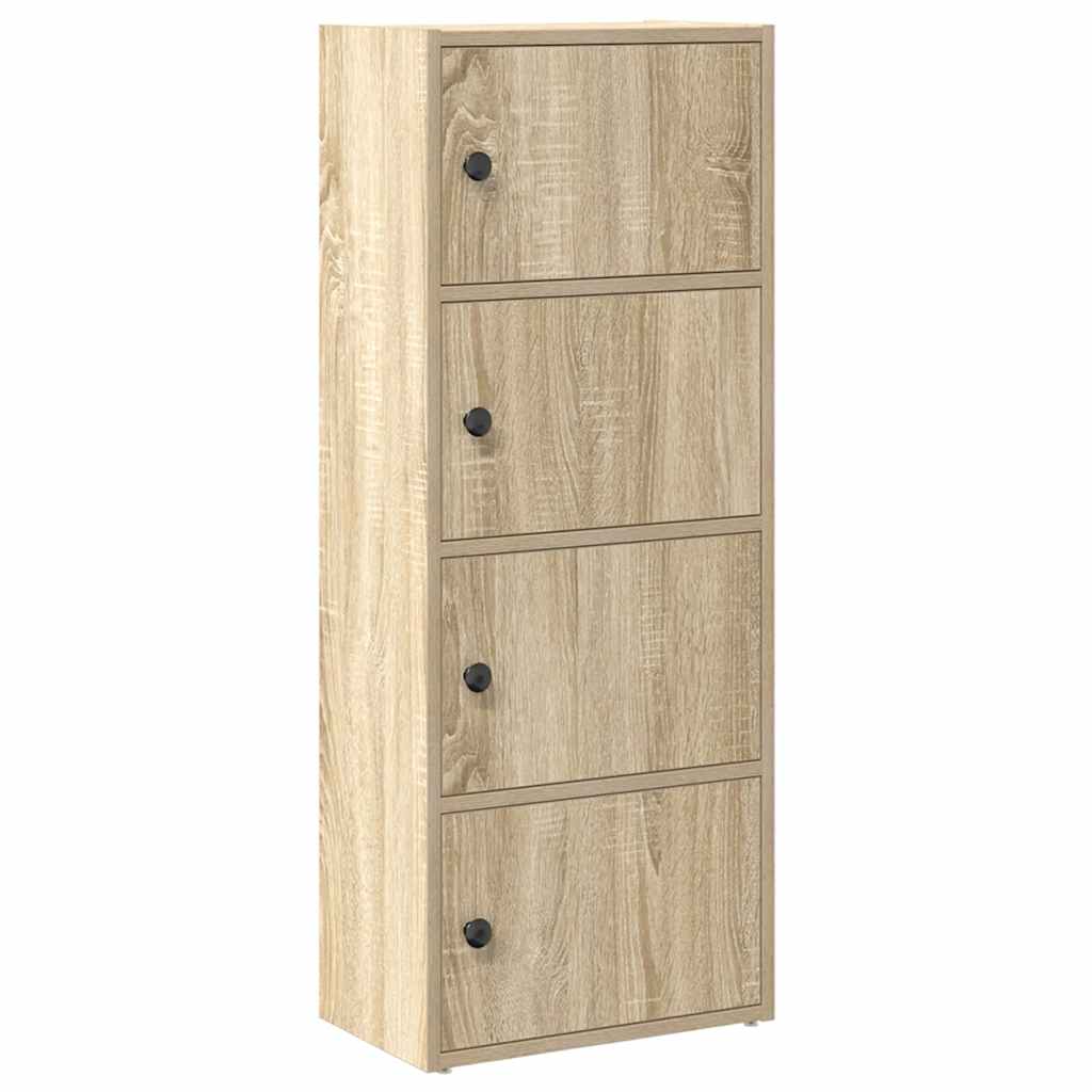 Bücherregal Sonoma-Eiche 40x24x102 cm Holzwerkstoff