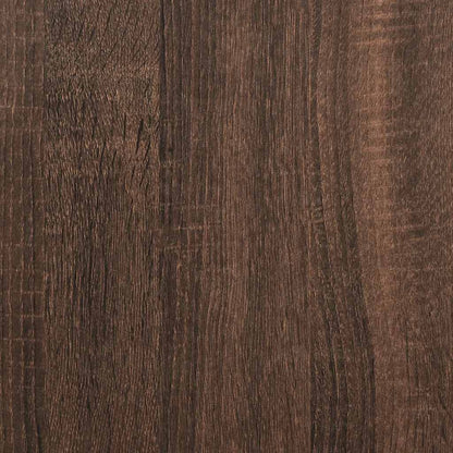 Bücherregal Braun Eichen-Optik 60x24x76,5 cm Holzwerkstoff