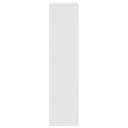 Bücherregal Weiß 89x24x101,5 cm Holzwerkstoff