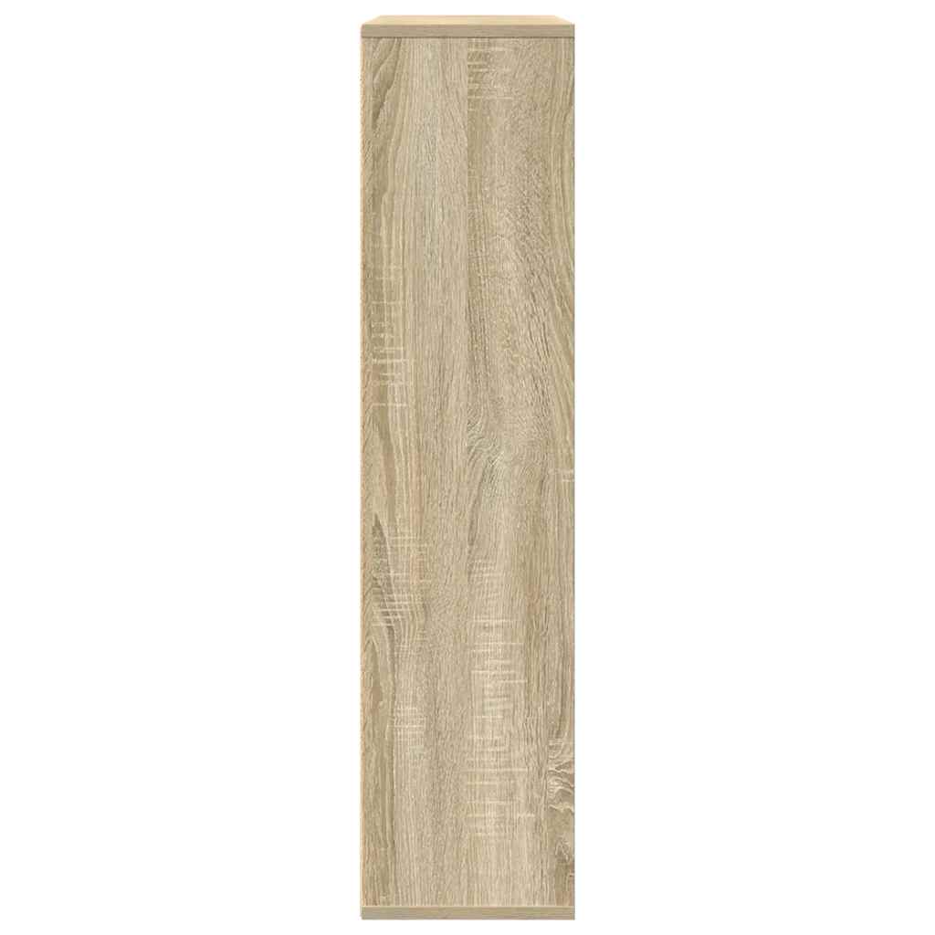 Bücherregal Sonoma-Eiche 89x24x101,5 cm Holzwerkstoff