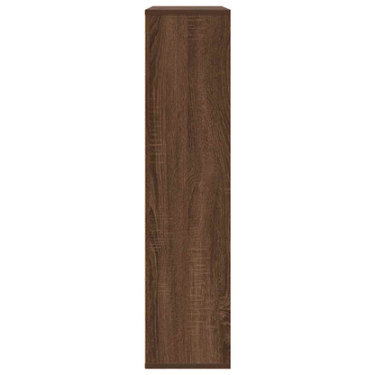 Bücherregal Braun Eichen-Optik 89x24x101,5 cm Holzwerkstoff