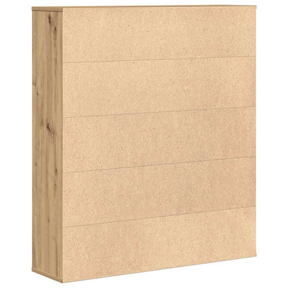 Bücherregal Artisan-Eiche 89x24x101,5 cm Holzwerkstoff