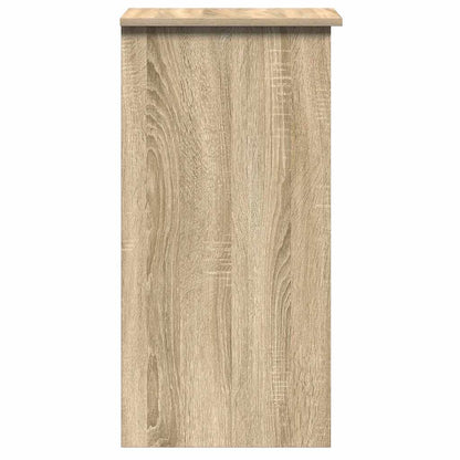 Schreibtisch mit Regalen Sonoma-Eiche 84x40x78 cm Holzwerkstoff