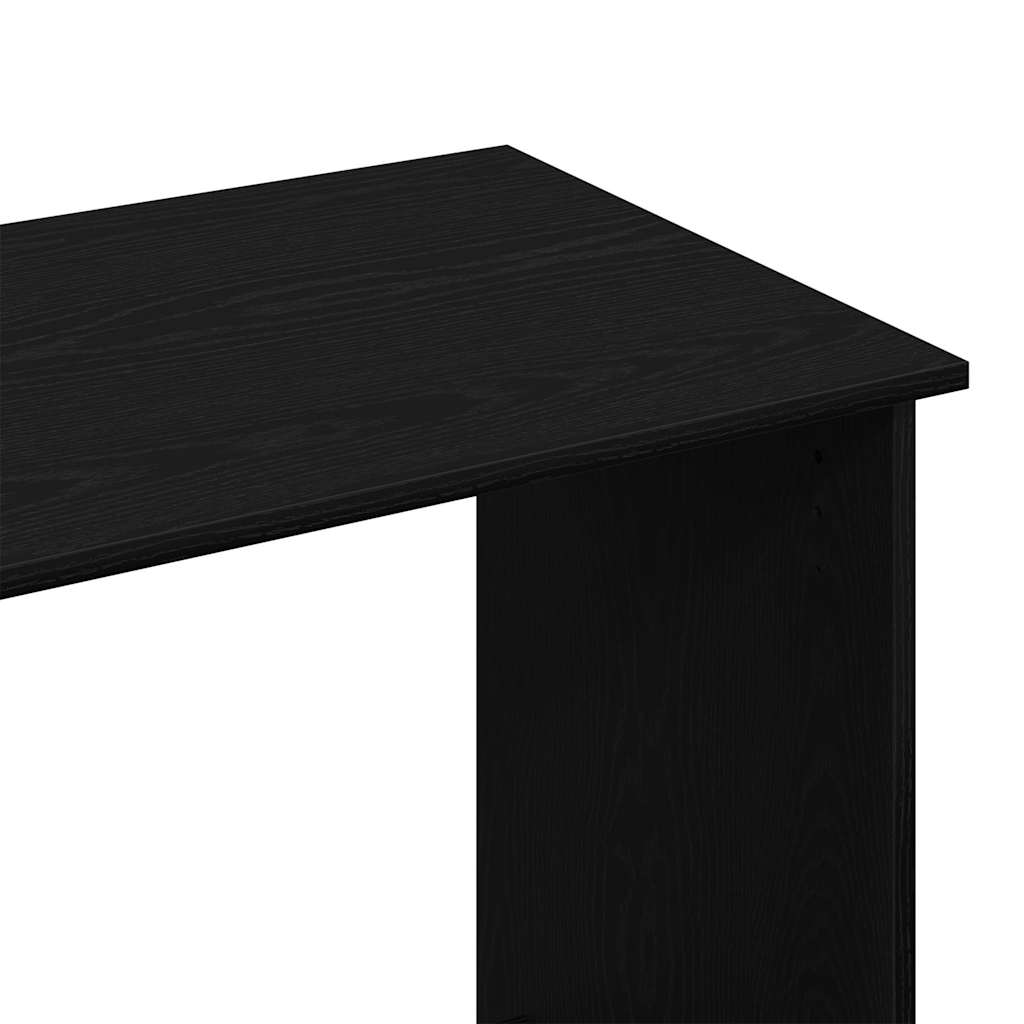 Schreibtisch Schwarz 80x40x75 cm Holzwerkstoff