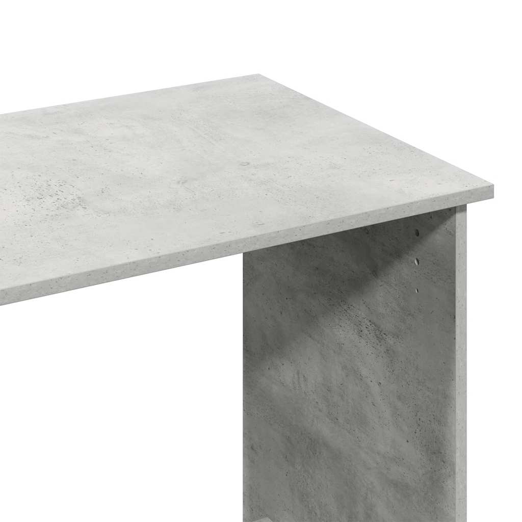 Schreibtisch Betongrau 80x40x75 cm Holzwerkstoff