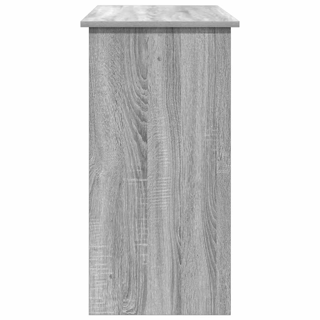 Schreibtisch Grau Sonoma 80x40x75 cm Holzwerkstoff