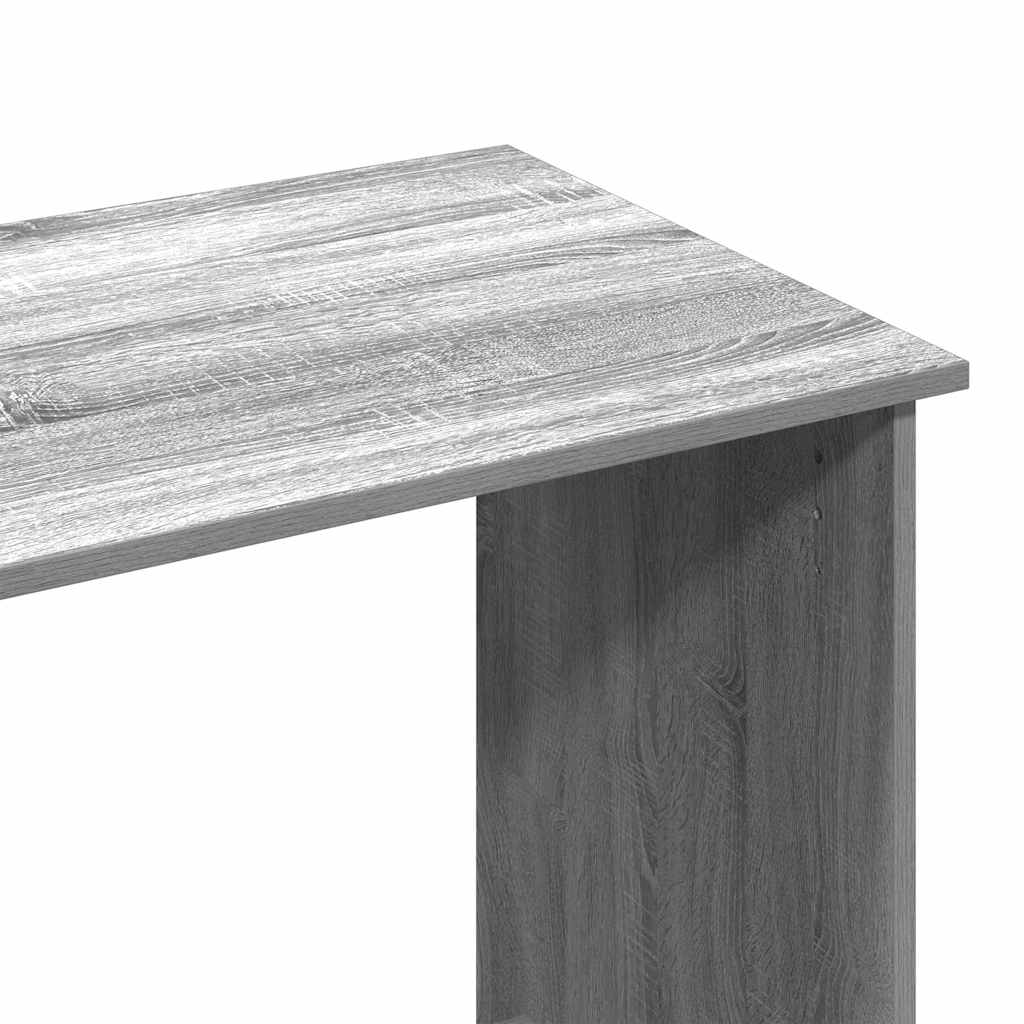 Schreibtisch Grau Sonoma 80x40x75 cm Holzwerkstoff