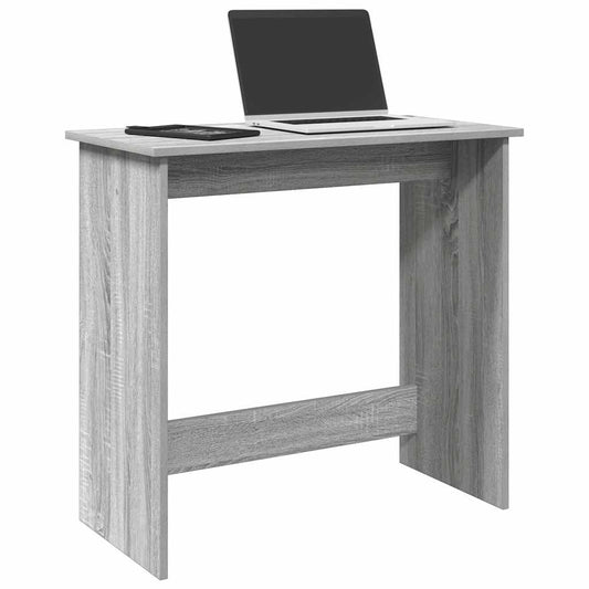 Schreibtisch Grau Sonoma 80x40x75 cm Holzwerkstoff