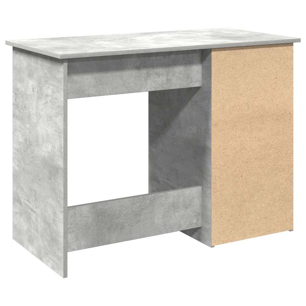 Schreibtisch Betongrau 102x50x75 cm Holzwerkstoff