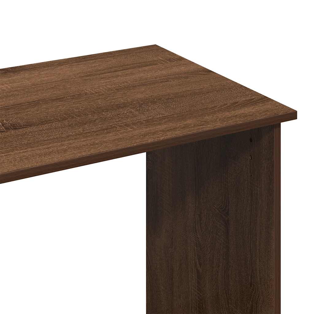 Schreibtisch Braun Eichen-Optik 102x50x75 cm Holzwerkstoff