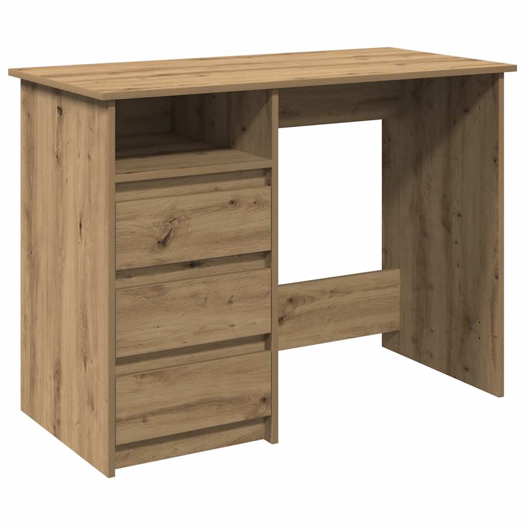 Schreibtisch Artisan-Eiche 102x50x75 cm Holzwerkstoff