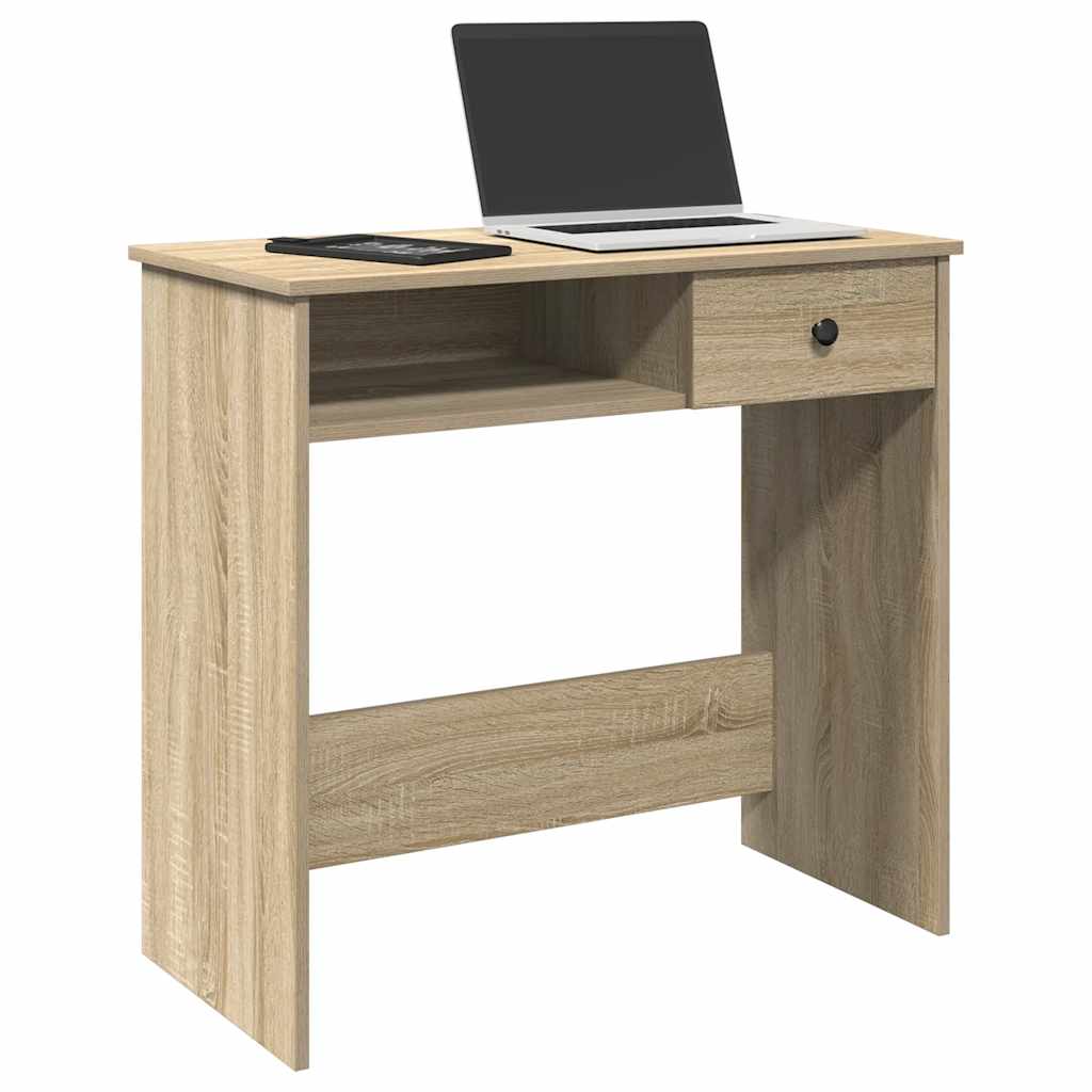 Schreibtisch Sonoma-Eiche 80x40x75 cm Holzwerkstoff