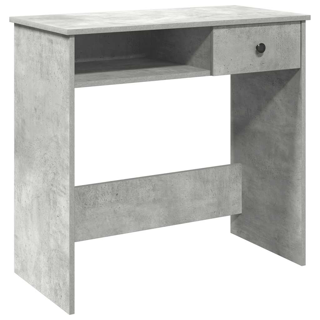 Schreibtisch Betongrau 80x40x75 cm Holzwerkstoff