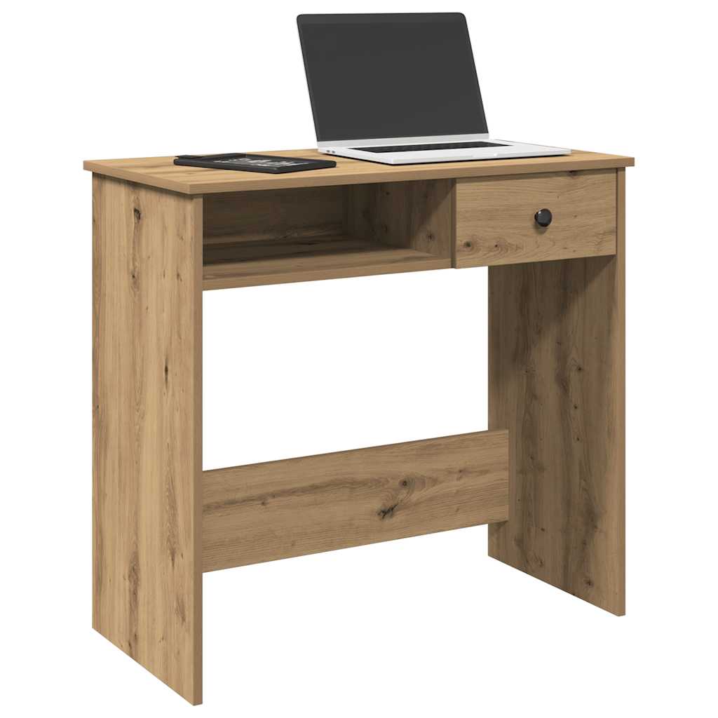 Schreibtisch Artisan-Eiche 80x40x75 cm Holzwerkstoff