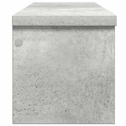 Küchenregale Stapelbar 2 Stk. Betongrau 50x15x16 cm