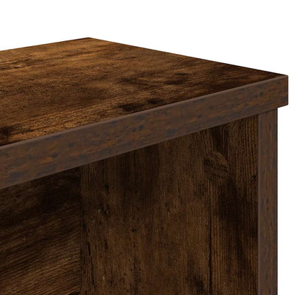Küchenregal Stapelbar Räuchereiche 50x15x16 cm Holzwerkstoff