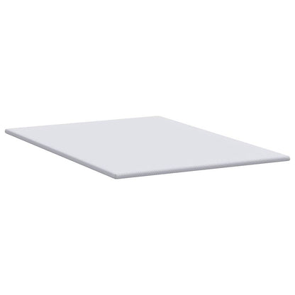 Matratzenpads Weiß 140 x 190 cm 100% Polyester Jacquardstoff