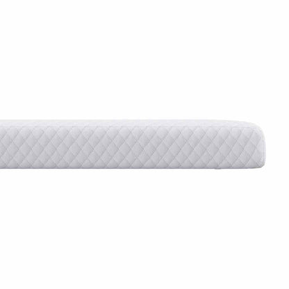 Matratzenpads Weiß 120 x 200 cm 100% Polyester Jacquardstoff
