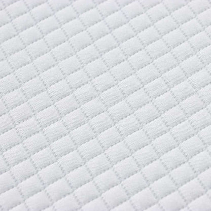 Matratzenpads Weiß 200 x 200 cm 100% Polyester Jacquardstoff