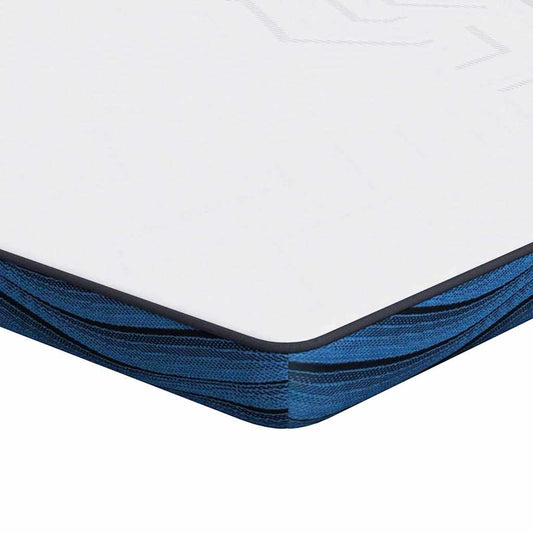 Matratzenpads Weiß und blau 70 x 200 cm Gel-Speicherschaum