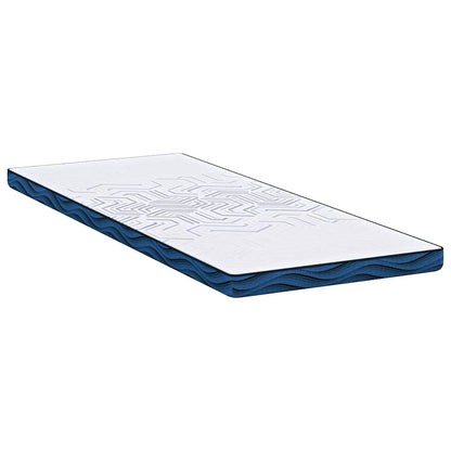 Matratzenpads Weiß und blau 70 x 200 cm Gel-Speicherschaum