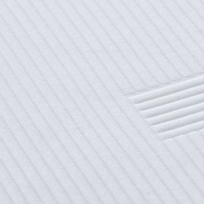 Matratzeauflage Weiß 70 x 200 cm Gel-Speicherschaum