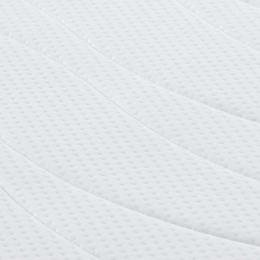 Matratze Weiß 90 x 200 cm Gel-Speicherschaum