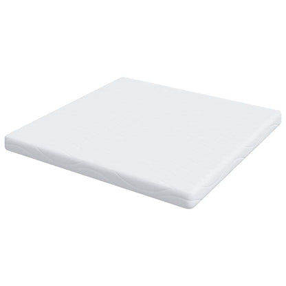 Matratze Weiß 200 x 200 cm Gel-Speicherschaum