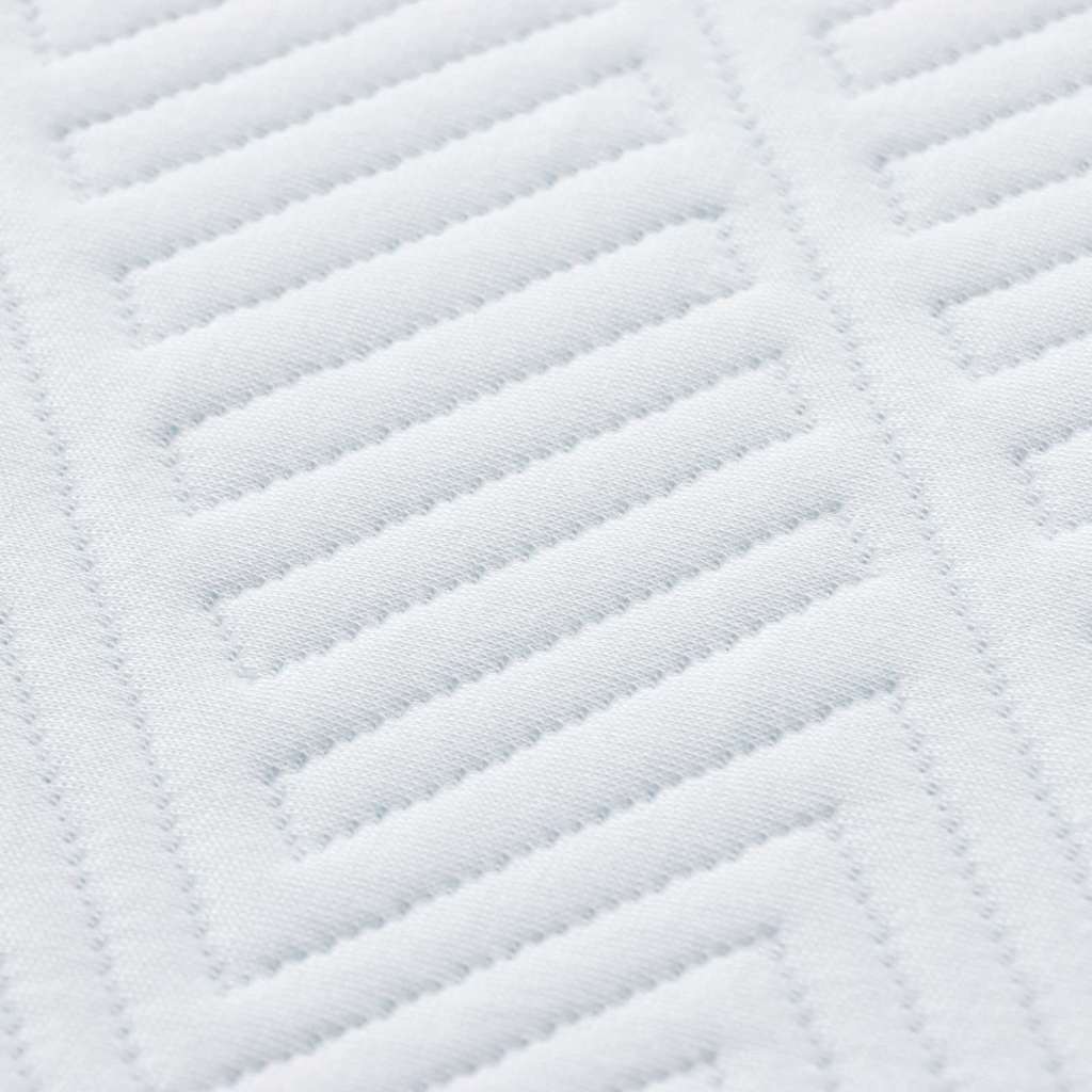 Matratze Weiß und Blau 70 x 200 cm Gel-Speicherschaum