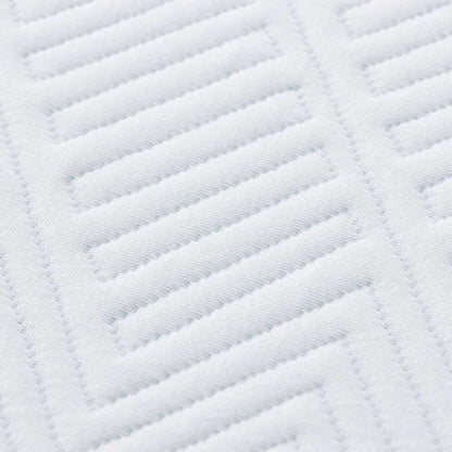 Matratze Weiß und Blau 70 x 200 cm Gel-Speicherschaum