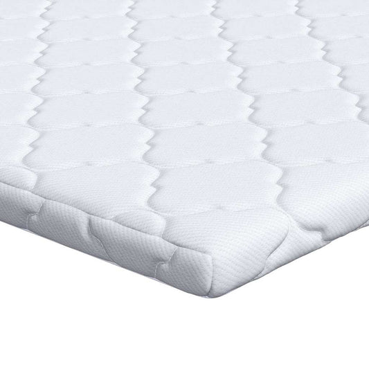 Matratzenpads Weiß 120 x 200 cm PU-Schaum