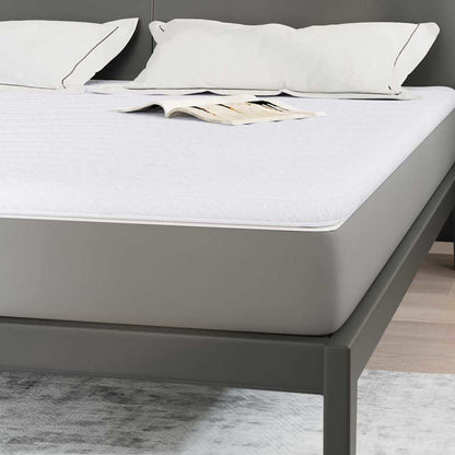 Matratzenpads Weiß 200 x 200 cm Latex