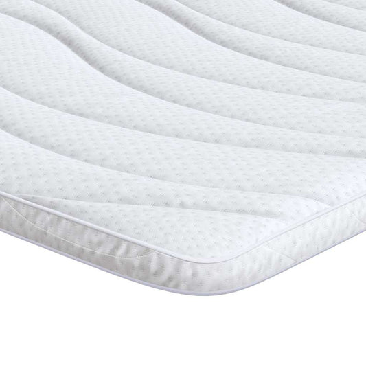 Matratzenpads Weiß 200 x 200 cm Latex